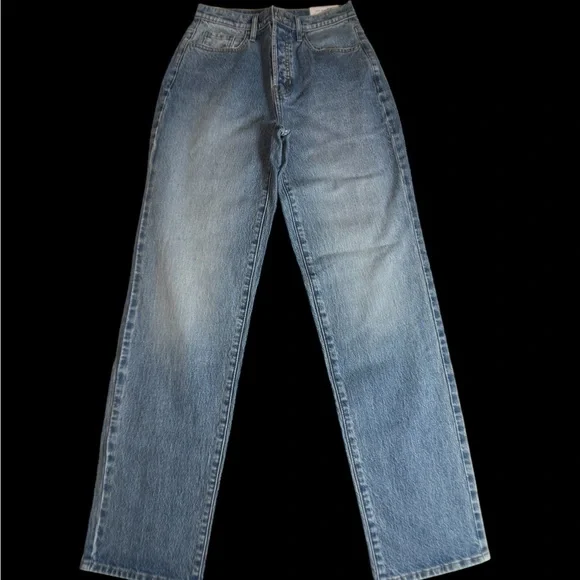 PacSun Blue Straight Leg Dad Jeans Sz. 25 - Picture 2 of 4